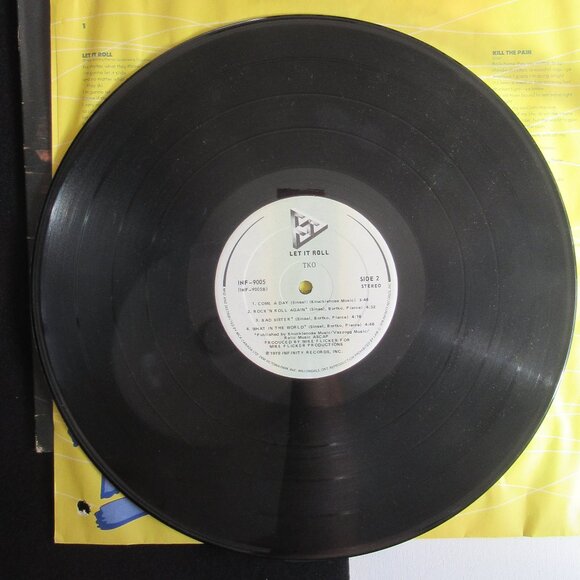 TKO, Let it Roll, VG, Vintage, Vinyl, Album, Music, 70s, Rock - Picture 4 of 7